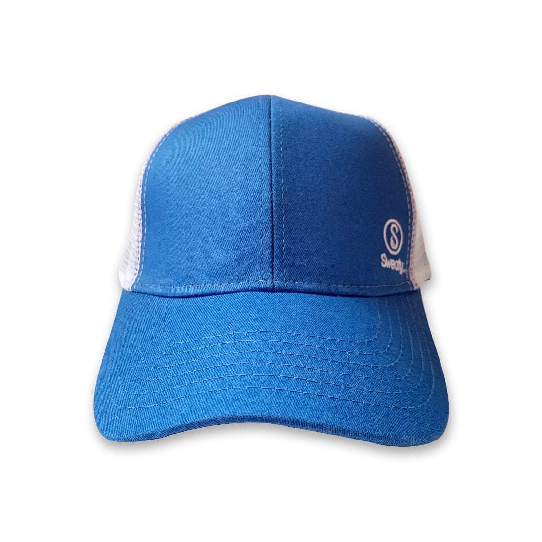 Hats, Baseball Hat, Light Blue, White