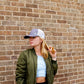 Hats | Sweaty Baseball Hat with Buttons | Grey Sweaty Bands Non Slip Headband