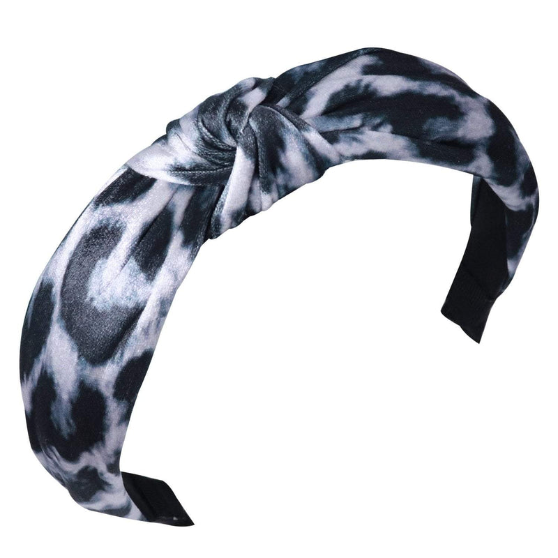 Headband | Animal Print | Black, Grey Sweaty Bands Non Slip Headband
