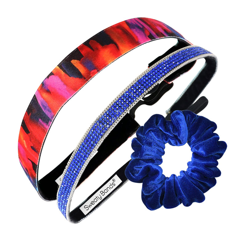 Holiday Gift Pack | Bejeweled Sweaty Bands Non Slip Headband