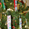 Holiday | Oh Christmas Tree | Green, Multi | 1 Inch Sweaty Bands Non Slip Headband