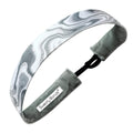 Holographic | Grey | 1 Inch Sweaty Bands Non Slip Headband