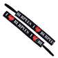 I Love Burpees | Black, White | 1 Inch - Sweaty Bands