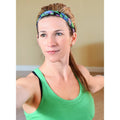Jordan | Black, Multi | 1 Inch Sweaty Bands Non Slip Headband