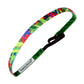 Jungle Party | Green, Multi | 3/8 Inch Sweaty Bands Non Slip Headband