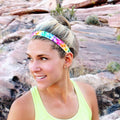 Love Triangle | Multi | 1 Inch Sweaty Bands Non Slip Headband