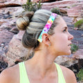 Love Triangle | Multi | 1 Inch Sweaty Bands Non Slip Headband