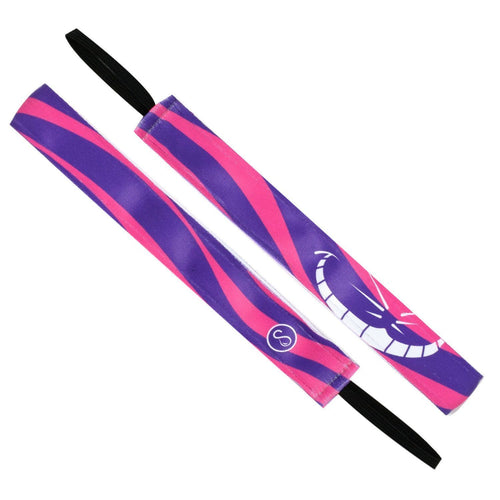 Mad Cat | Pink, Purple | 1 Inch Sweaty Bands Non Slip Headband