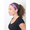 Mad Cat | Pink, Purple | 1 Inch Sweaty Bands Non Slip Headband