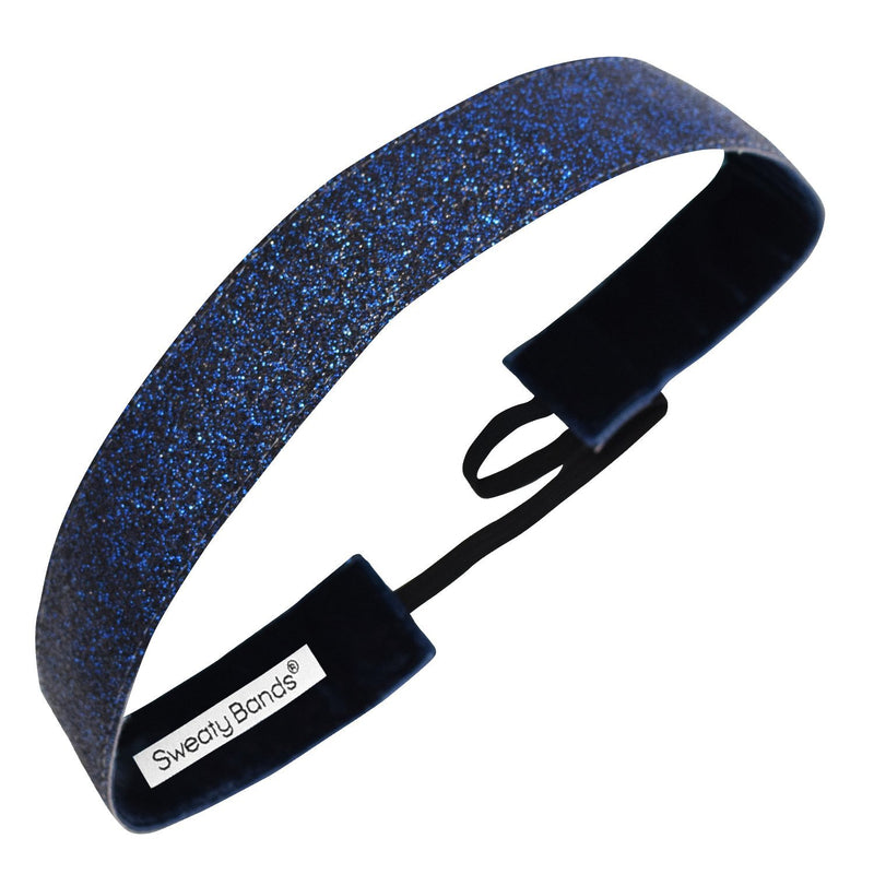 Metallic Shimmer | Navy | 1 Inch