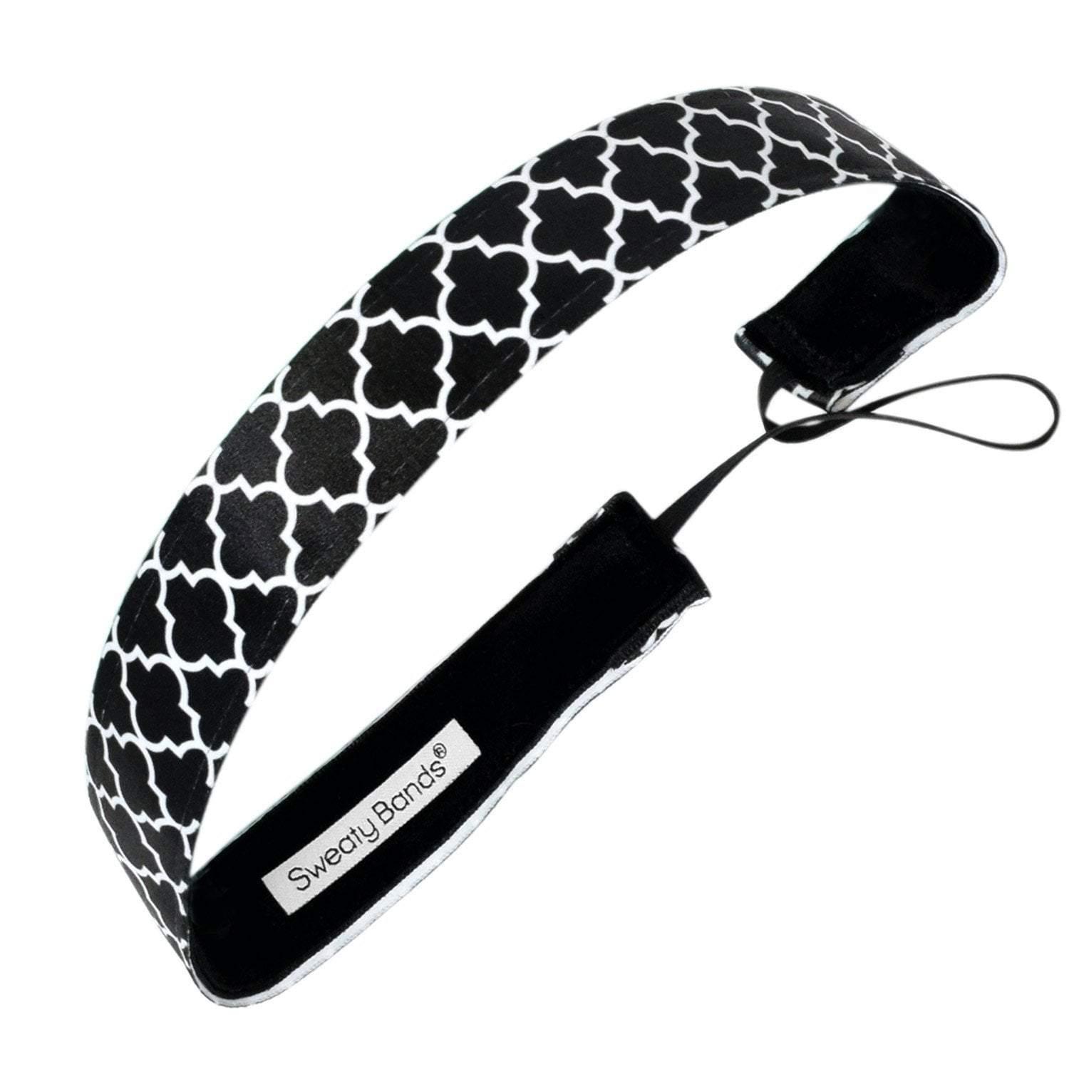 Sweaty Bands Non-Slip Headband For Women & Girls - Velvet-Lined Workout Hair Band That Actually Stays Put