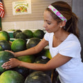 One in a Melon | Lime | 1 Inch Sweaty Bands Non Slip Headband