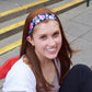 Pastel Petals | Navy, Multi | 1.5 Inch Sweaty Bands Non Slip Headband