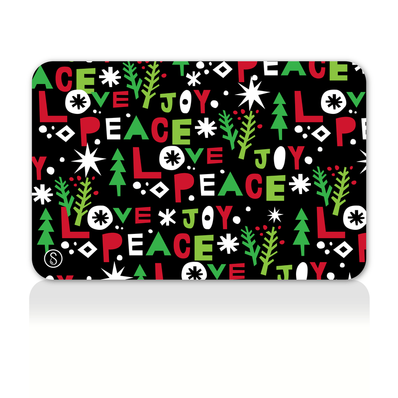 Peace Love Joy Gift Card Sweaty Bands Non Slip Headband
