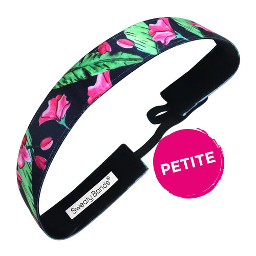 Petite | Bikini Season | Black, Multi | 1 Inch Sweaty Bands Non Slip Headband