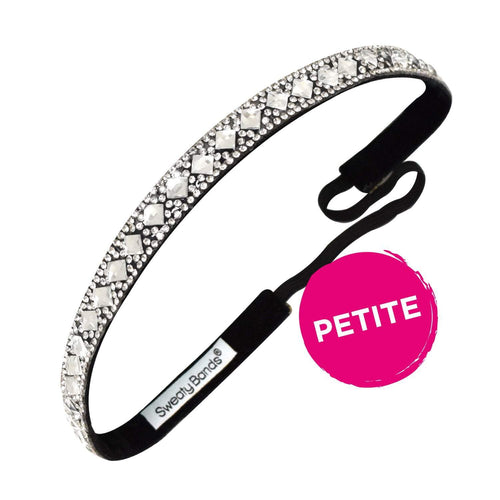 Petite Bling It Girl You're a Gem Sweaty Bands Non Slip Headband