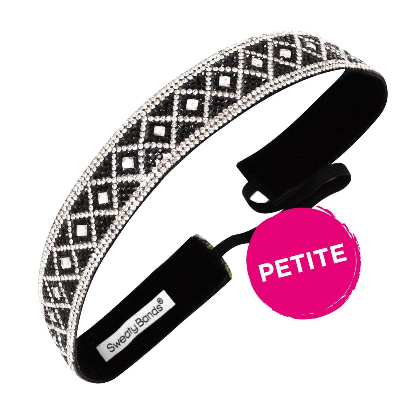 Petite Bling It Queening Sweaty Bands Non Slip Headband