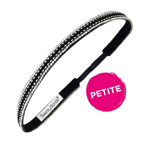 Petite Bling It Rock On Sweaty Bands Non Slip Headband