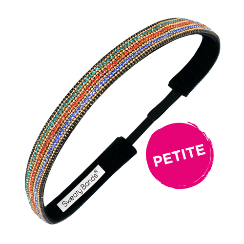 Petite | Bling It | Sweat and Sparkle | Multi | 5/8 Inch Sweaty Bands