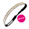 Petite | Bling | Pearls of Wisdom | White | 5/8 Inch Sweaty Bands Non Slip Headband