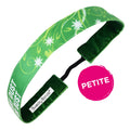 Petite | Fairy Dust or Bust | Green | 1 Inch Sweaty Bands Non Slip Headband