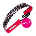 Petite | Twinkle Toes | Black, Pink | 1 Inch Sweaty Bands