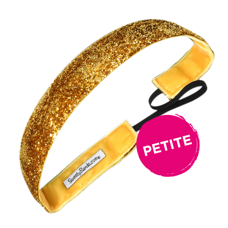 Petite | Viva Diva | Gold | 1 Inch Sweaty Bands