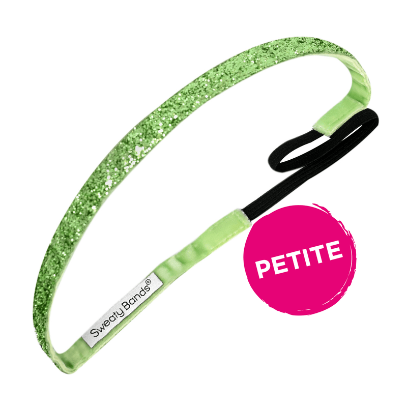 Petite | Viva Diva | Green | 3/8 Inch Sweaty Bands