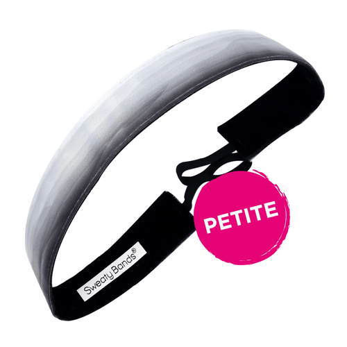 Petite | Watercolors | Grey | 1 Inch Sweaty Bands