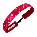 Pickleball | Pickleball is My Racket | Red, Orange | 1 Inch Sweaty Bands Non Slip Headband