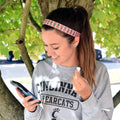 Pineapple Bottom Jeans | Peach | 1 Inch Sweaty Bands Non Slip Headband