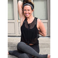 Plot Twist | Black | 1 Inch Sweaty Bands Non Slip Headband