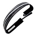 Plot Twist | Black | 1 Inch Sweaty Bands Non Slip Headband