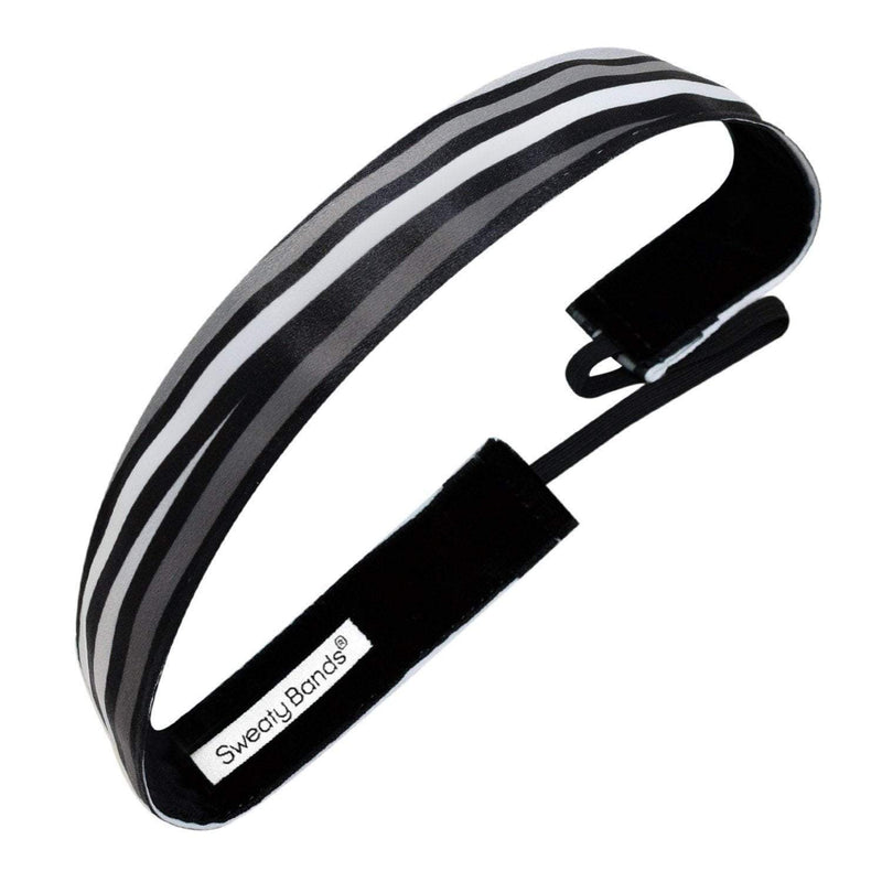 Plot Twist | Black | 1 Inch Sweaty Bands Non Slip Headband