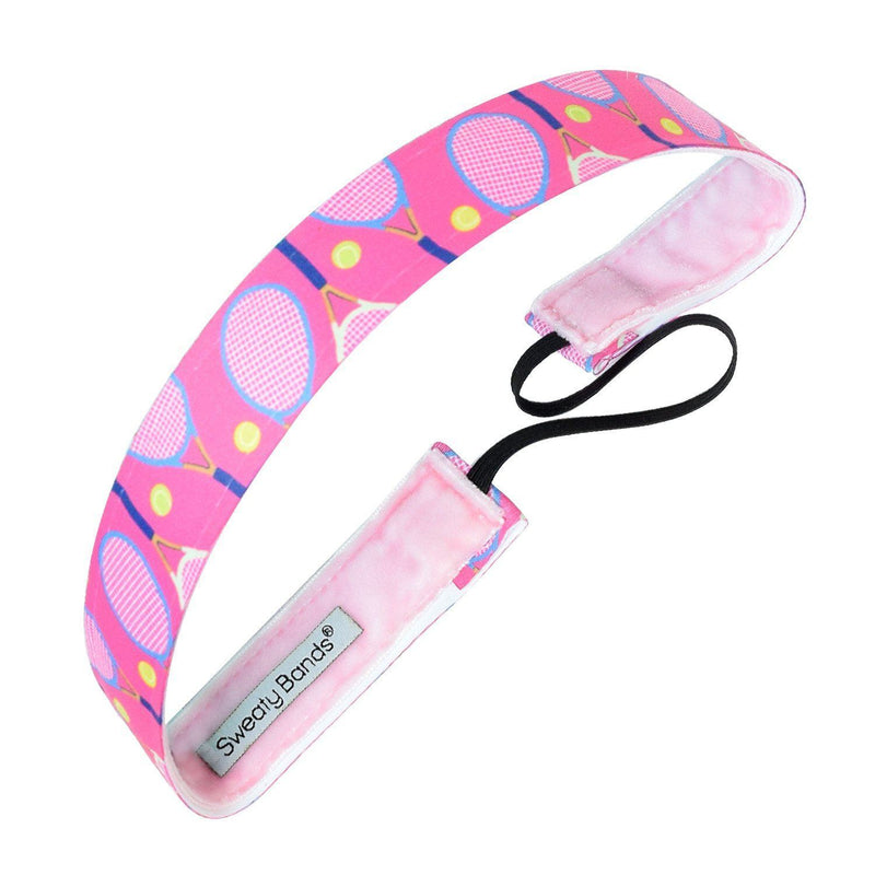 Queen of the Court Pink Sweaty Bands Non Slip Headband