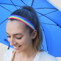 Rainbow | Multi | 1 Inch Sweaty Bands Non Slip Headband