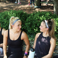 Ramble On | Black, White | 1 Inch Sweaty Bands Non Slip Headband