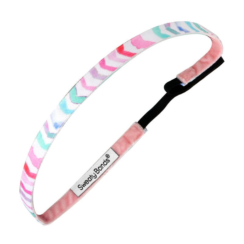 Ramble On | Multi | 3/8 Inch Sweaty Bands Non Slip Headband