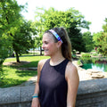 Respect the Drip | Purple, Blue | 1 Inch Sweaty Bands Non Slip Headband