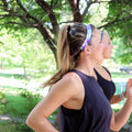 Respect the Drip | Purple, Blue | 1 Inch Sweaty Bands Non Slip Headband