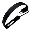 Rock Solid | Black | 1 inch Sweaty Bands Non Slip Headband