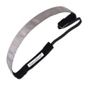 Rock Solid | Grey | 5/8 Inch Sweaty Bands Non Slip Headband