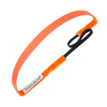 Rock Solid | Neon Orange | 3/8 Inch Sweaty Bands Non Slip Headband