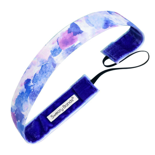 Serenity | Lavender | 1 Inch Sweaty Bands Non Slip Headband