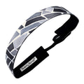 Shape Shifting | Black, White | 1 Inch Sweaty Bands Non Slip Headband