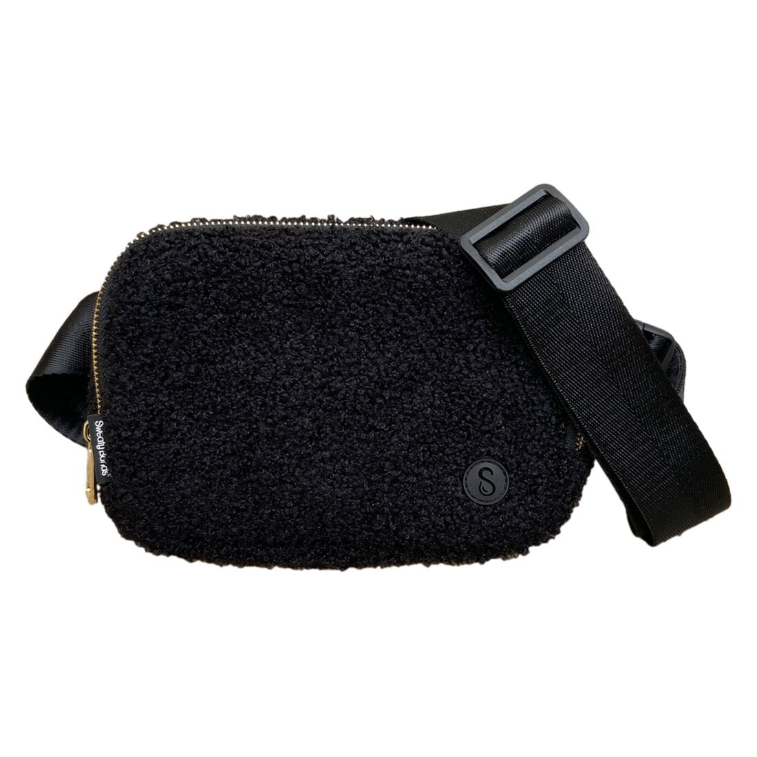 lululemon belt bag sherpa black Sweaty Bands Sherpa Crossbody Bag