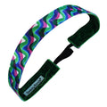 Slip and Slide | Pink, Green | 1 Inch Sweaty Bands Non Slip Headband