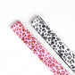 Snow Leopard | White, Black | 1 Inch Sweaty Bands Non Slip Headband