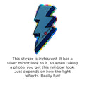 Stickers | Lightning Bolt Sweaty Bands Non Slip Headband