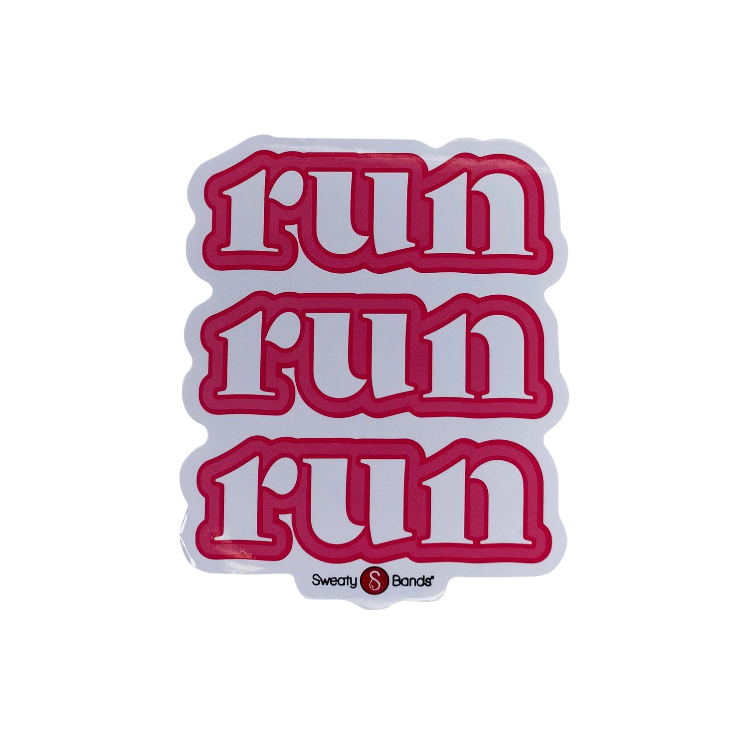 Sweaty Bands Stickers | Run Run Run